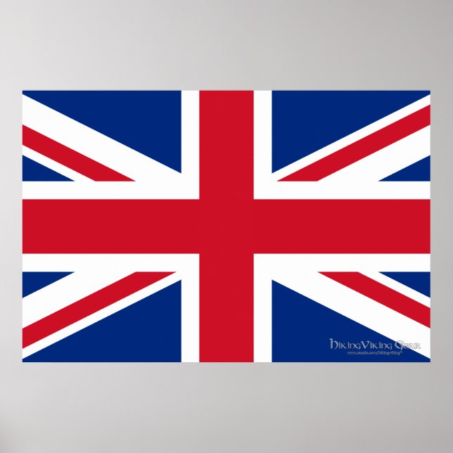 Union Jack United Kingdom Poster (Front)