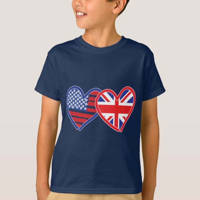 Union Jack/USA T-Shirt (Front)