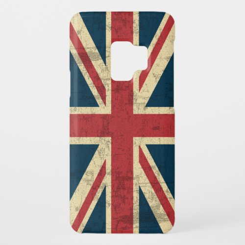 Union Jack Vintage Distressed Case_Mate Samsung Galaxy S9 Case