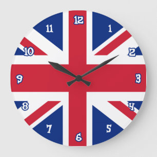 Union Jack Wall Clock