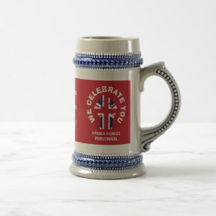 Union Jack WE CELEBRATE YOU Beer Stein