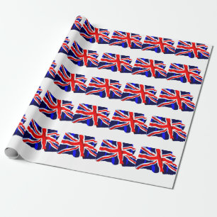Union Jack Wrapping paper