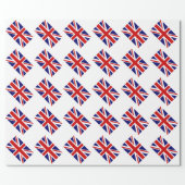 Union jack wrapping paper with British flag (Flat)