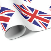 Union jack wrapping paper with British flag (Roll Corner)