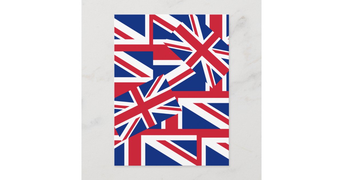 Union Jacks Galore Postcard Zazzle