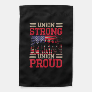 Union Laborer Union Strong Labor Union Worker Unio Garden Flag