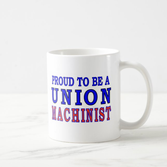 UNION MACHINIST COFFEE MUG (Right)