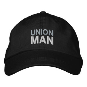 UNION MAN EMBROIDERED BASEBALL CAP