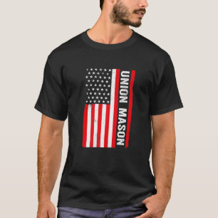 Union Mason American Flag T-Shirt