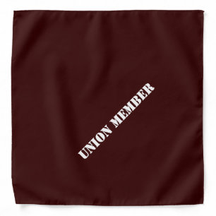 UNION MEMBER BANDANA
