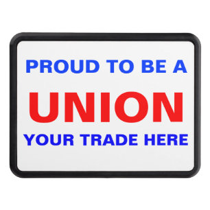 UNION MEMBER TOW HITCH COVER