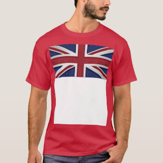 Union Metal Look England United Kingdom T-Shirt