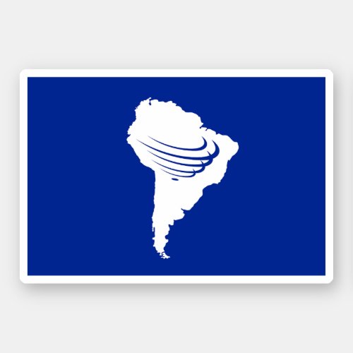 Union of South American Nations Flag USAN Sticker