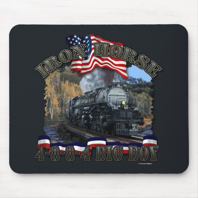 Union Pacific Big Boy Mousepad (Front)