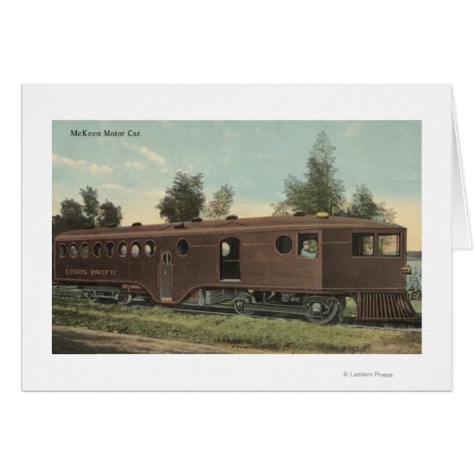 Union Pacific RailroadMcKeen Motor Car View (Front Horizontal)