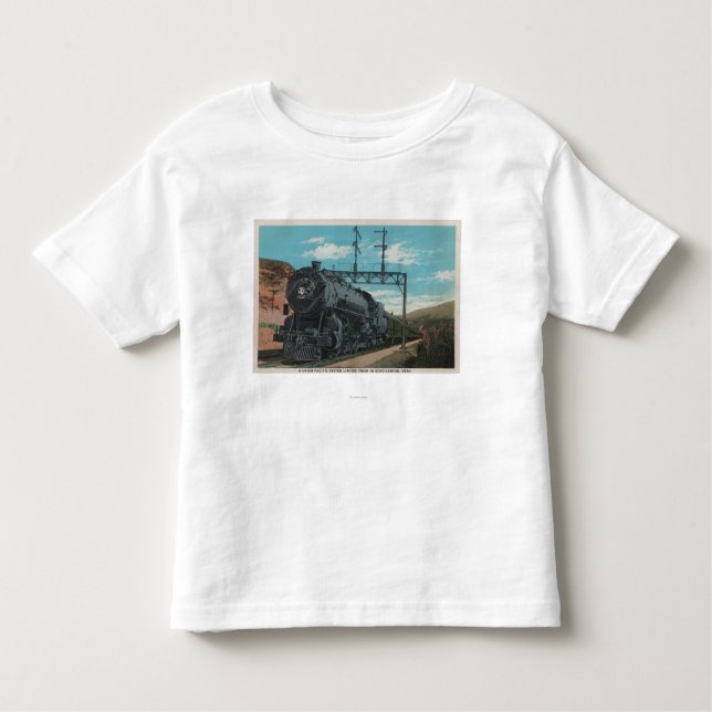 Union Pacific Train, Echo Canyon, UtahUtah Toddler T-shirt (Front)