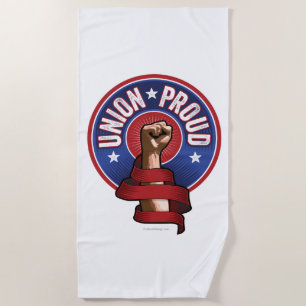 Union Proud Beach Towel