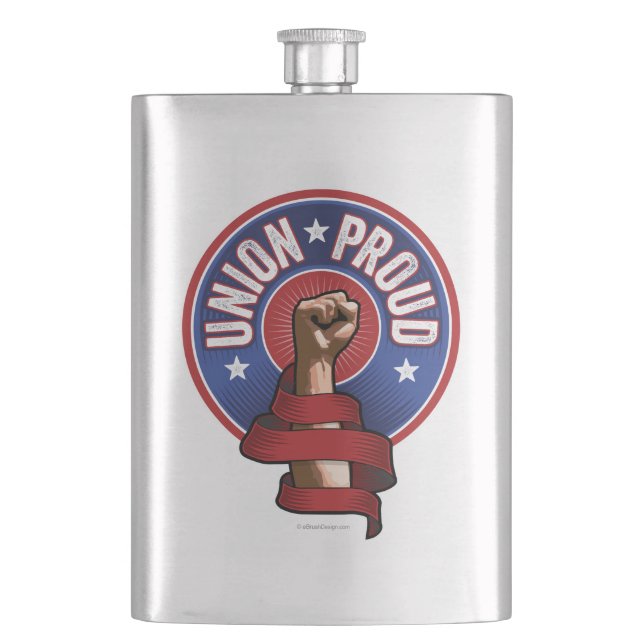 Union Proud Flask (Front)