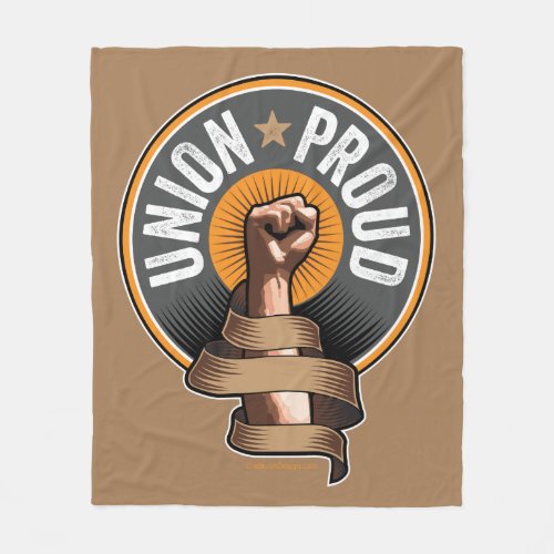 Union Proud Fleece Blanket