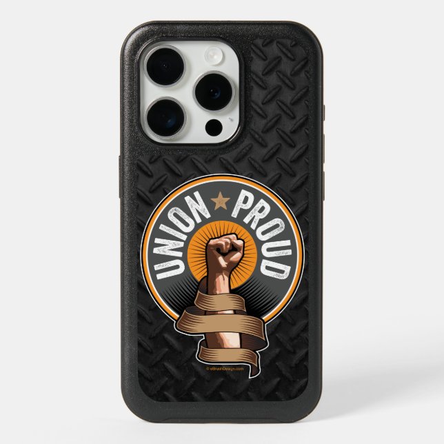 Union Proud iPhone 15 Pro Case (Back)