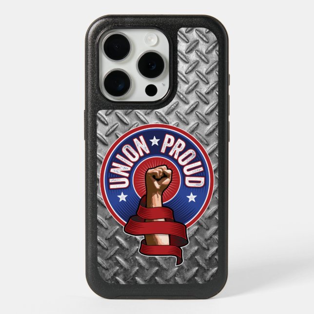 Union Proud iPhone 15 Pro Case (Back)