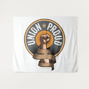 Union Proud Tapestry