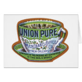 Union Pure Merchant's Coffee Label (Front Horizontal)