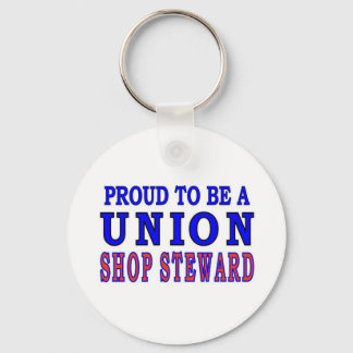 UNION SHOP STEWARD KEYCHAIN