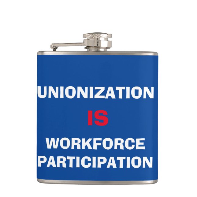 Union Slogan Flask (Front)