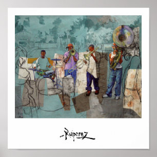 “Union Square Band” - “Band in Square Union " Poster