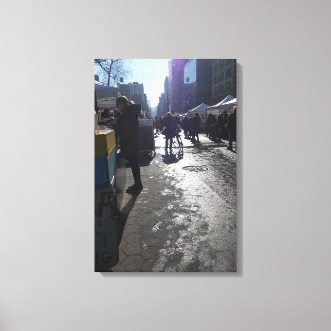 Union Square Canvas Print (Front)