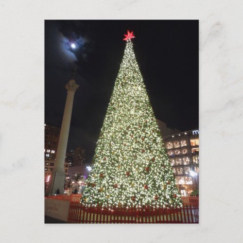 Union Square Christmas_ San Francisco Holiday Postcard