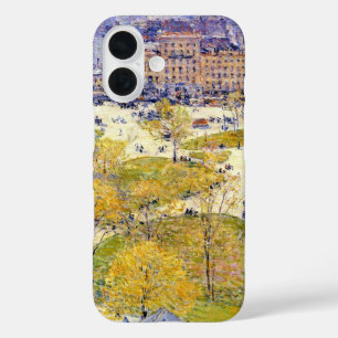 Union Square in Spring by Frederick Childe Hassam iPhone 16 Case