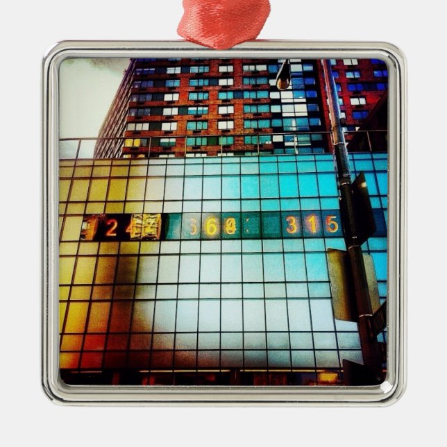 Union Square Metal Ornament (Front)