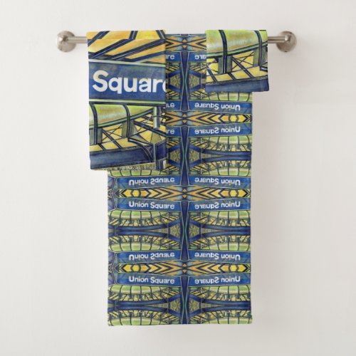Union Square Parlor Bath Towel Set