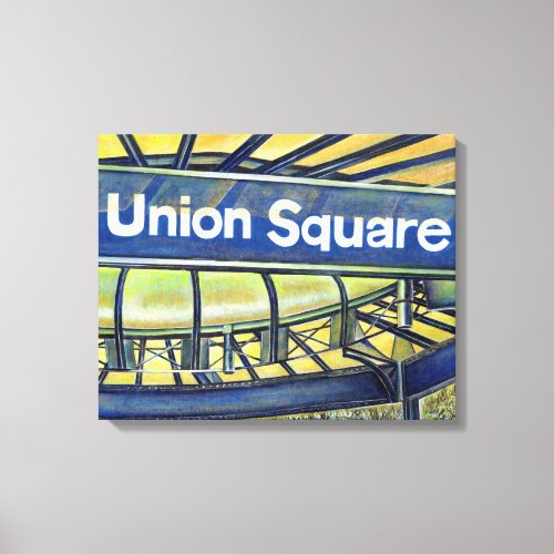 Union Square Parlor Canvas Print