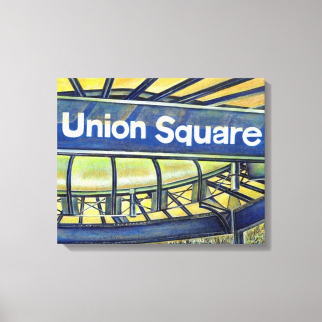 Union Square Parlor Canvas Print (Front)