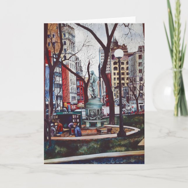 Union Square’s Smell of Color Greeting Card (Front)