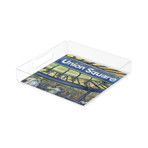 Union Squares Parlor Acrylic Tray