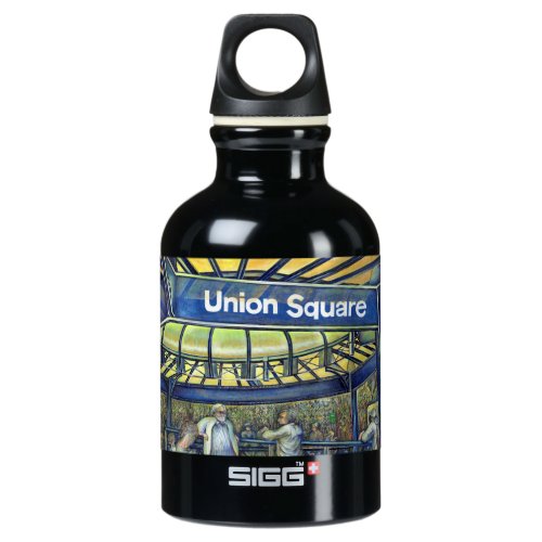 Union Squares Parlor Aluminum Water Bottle