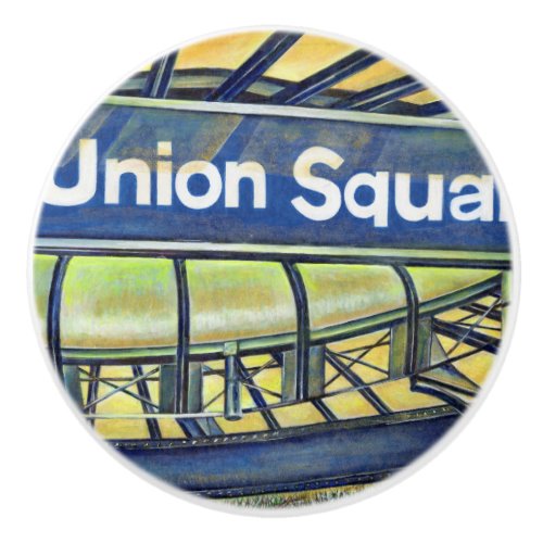 Union Squares Parlor Ceramic Knob