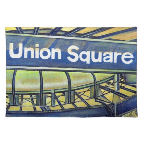 Union Squares Parlor Cloth Placemat