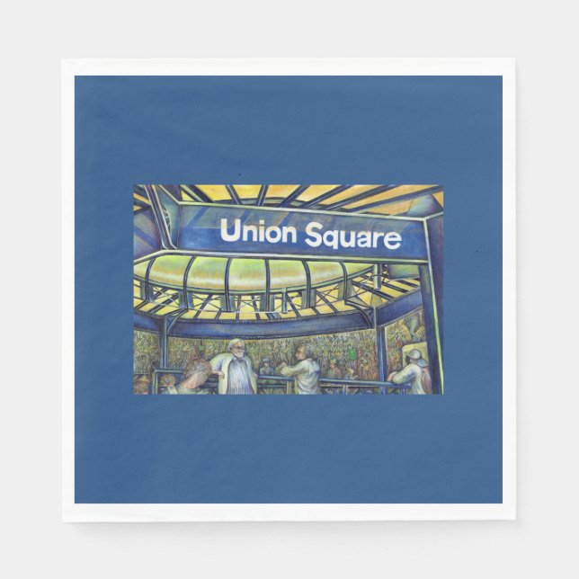 Union Square's Parlor Paper Napkins (Front)