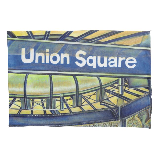 Union Square's Parlor Pillow Case (Front)