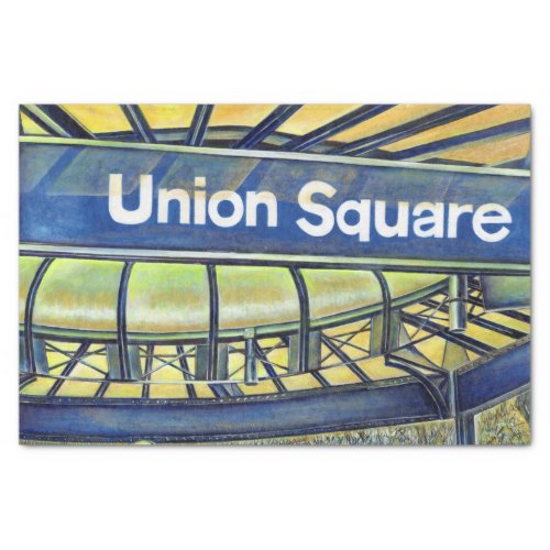 Union Squares Parlor Tissue Paper