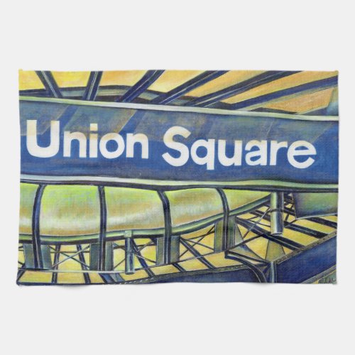 Union Squares Parlor Towel