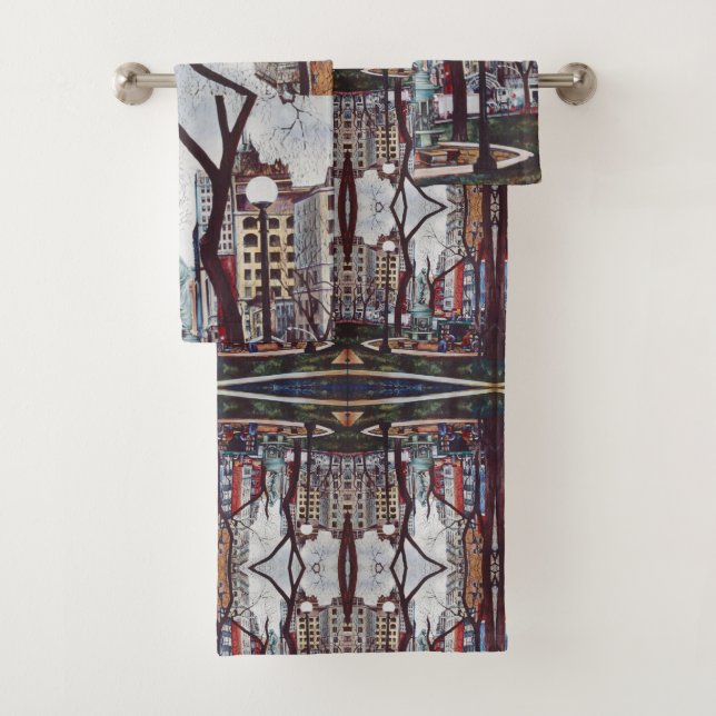 Union Square's smell of Color Bath Towel Set (Insitu)