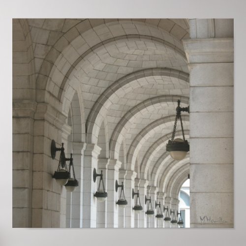 Union Station Arches Poster