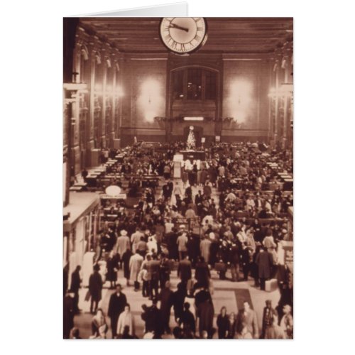 Union Station Circa 1950s All Occasion Blank