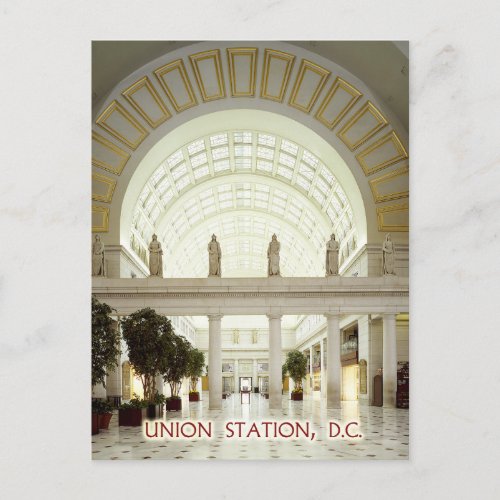 Union Station in Washington DC Postcard